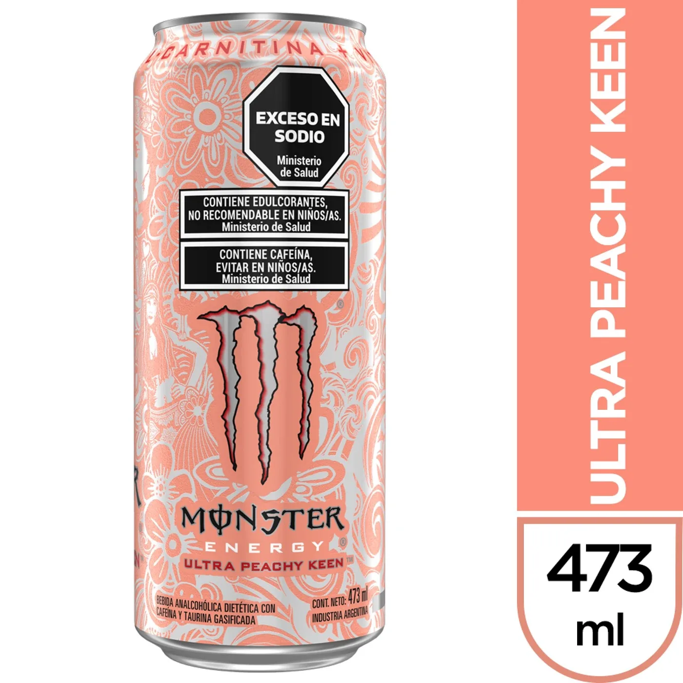 Energizante Monster X   Durazno X6