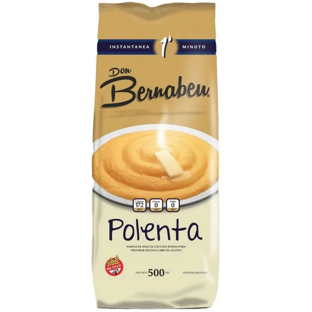 Polenta Don Bernabeu 12x  1 U X 500grs