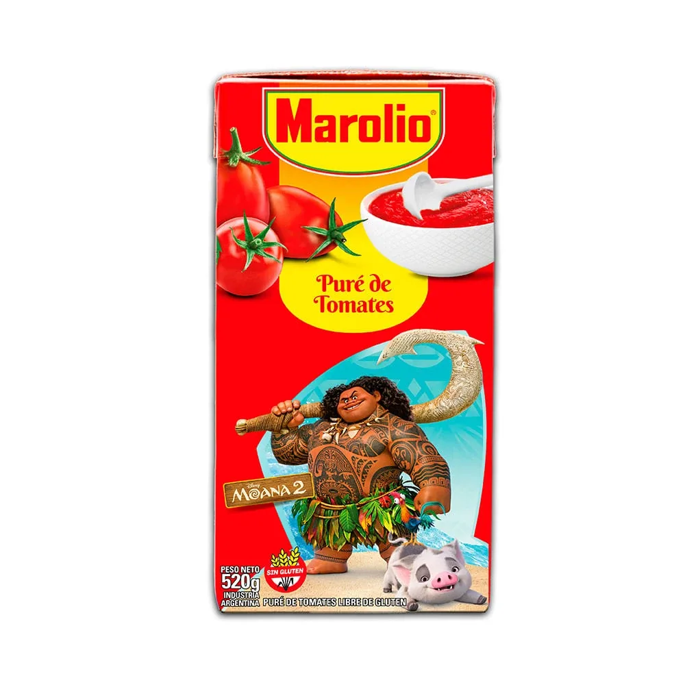 Pure De Tomate Marolio X   520g