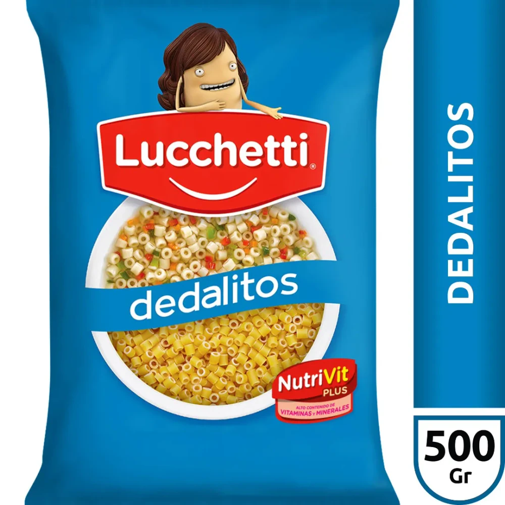 Fideos Lucchetti X   Dedalitos 500gr