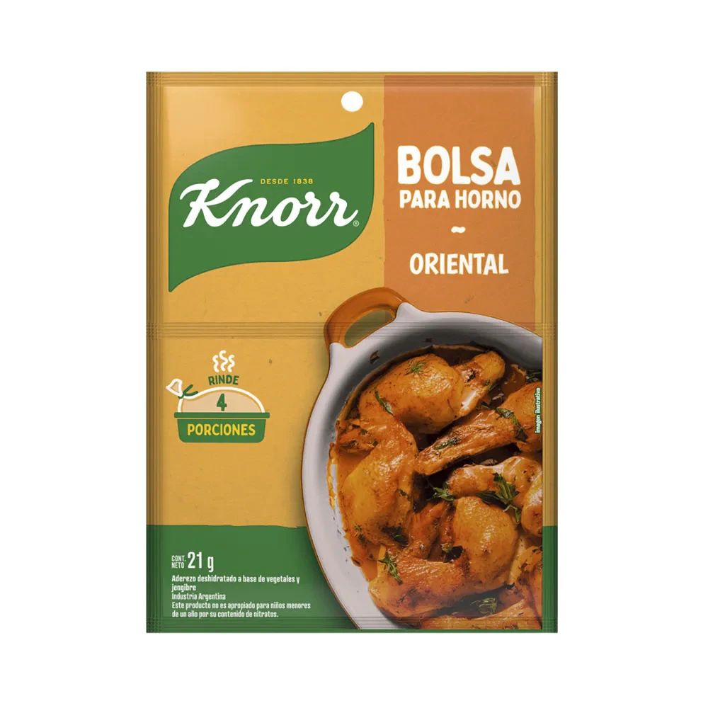 Bolsas Para Horno Knorr X   Oriental