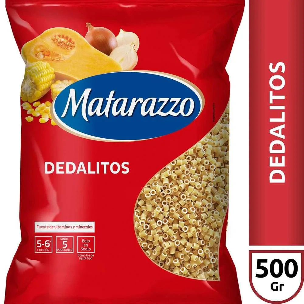 Fideos Matarazzo X   Dedalito 500gr