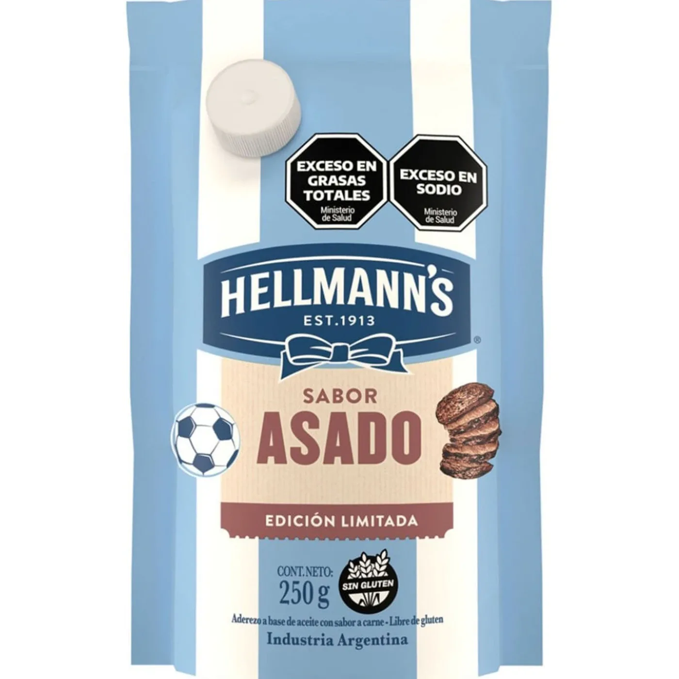 Aderezo Mayonesa Hellmanns Asado 250 g