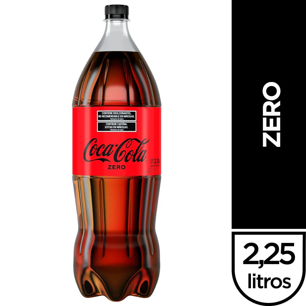 Gaseosa Coca Cola X   Zero 2.25 X Pack De 6
