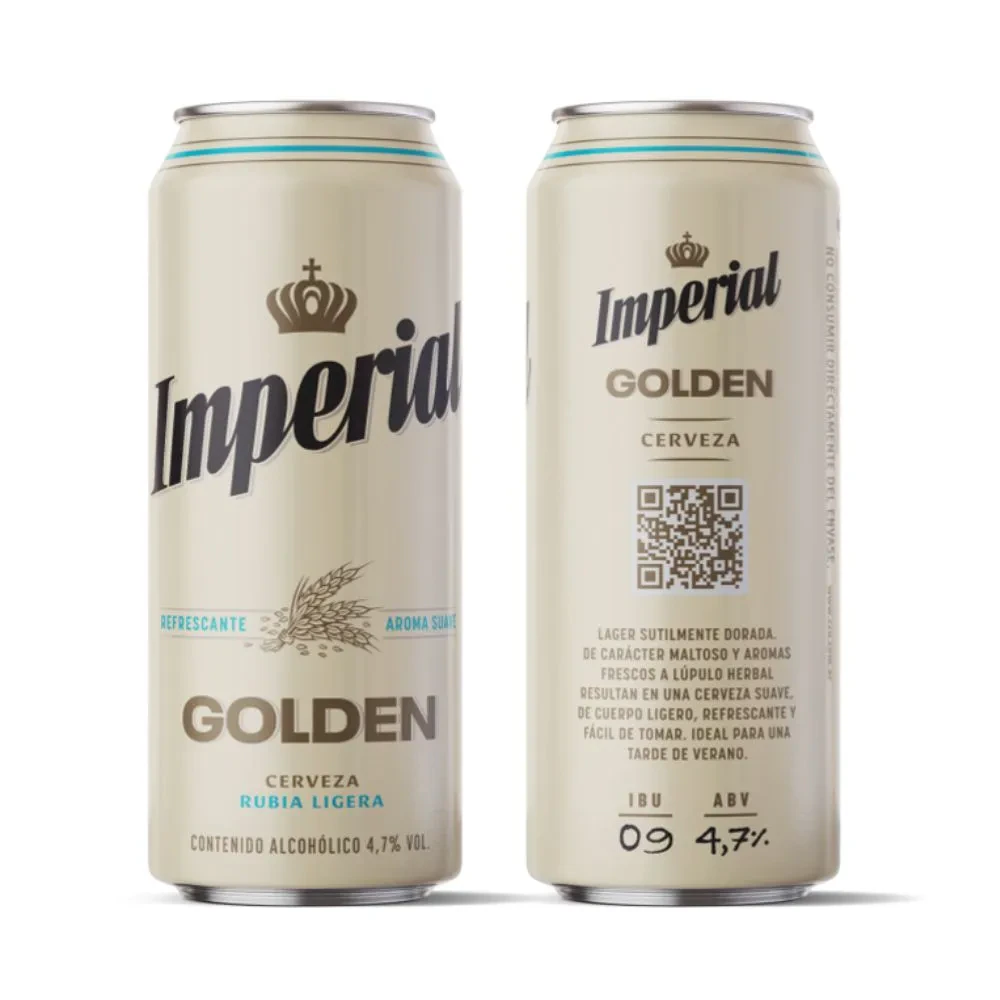 Cerveza Lata Imperial X   Golden 473 X 6 Uni