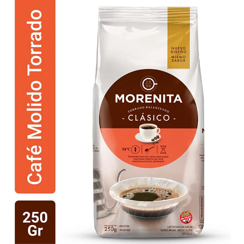 Cafe Molido La Morenita X   250 Gr
