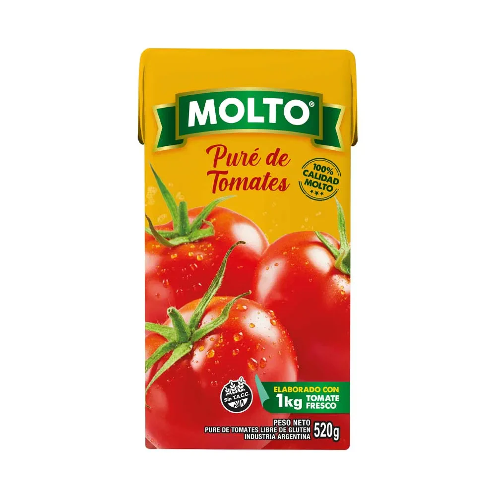 Pure De Tomate Molto X   520g