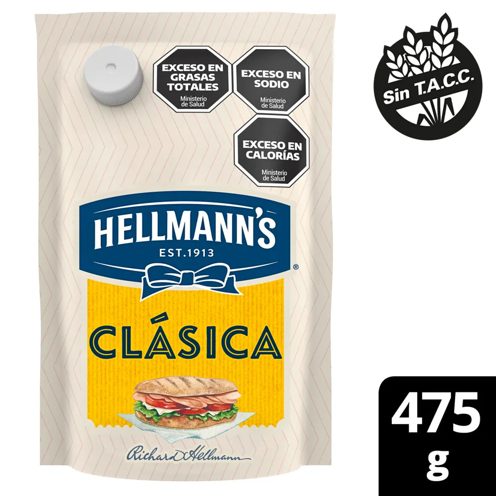 Aderezo Mayonesa Hellmanns X   500g