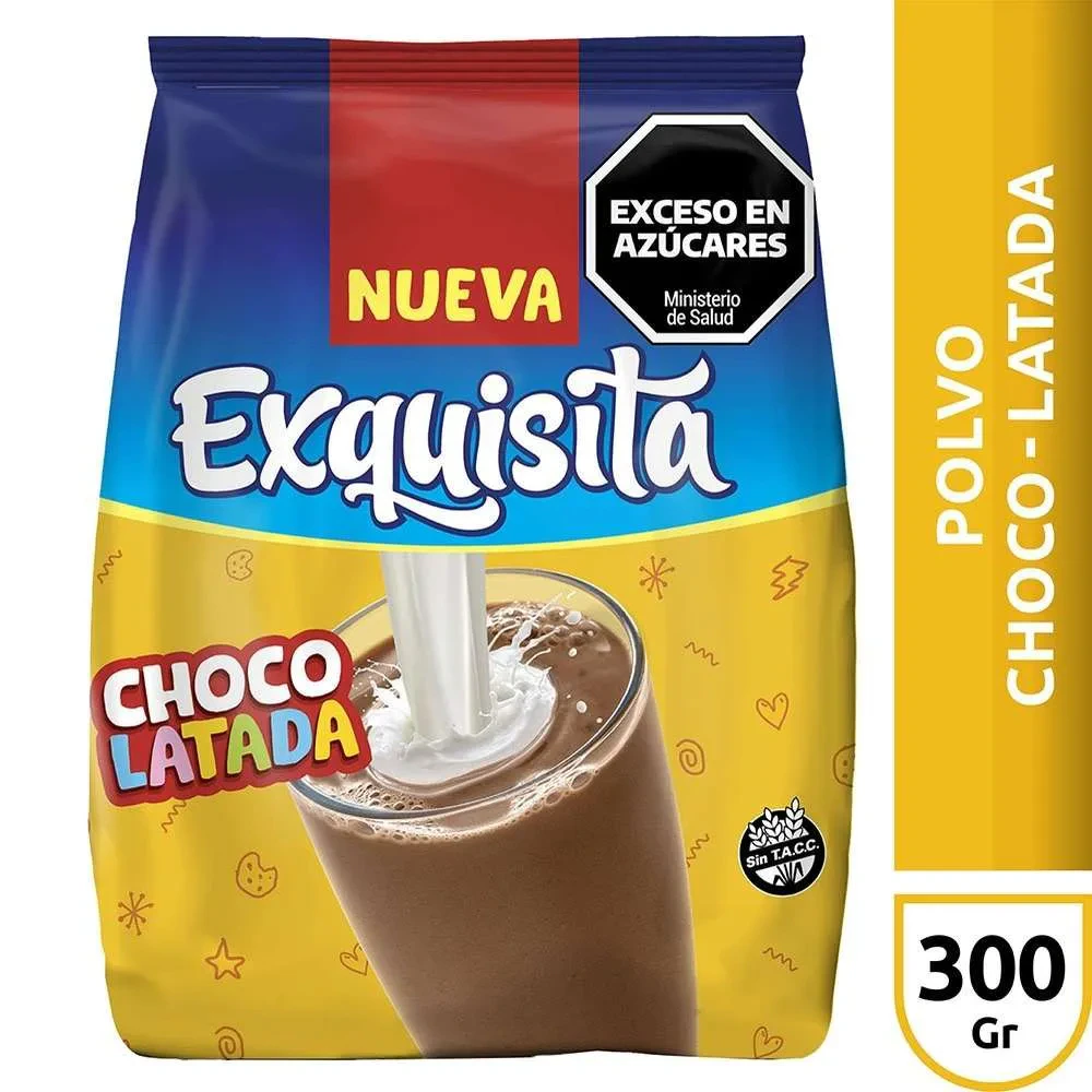 Chocolatada Exqusita 12x  1 Chocolatada 300gr