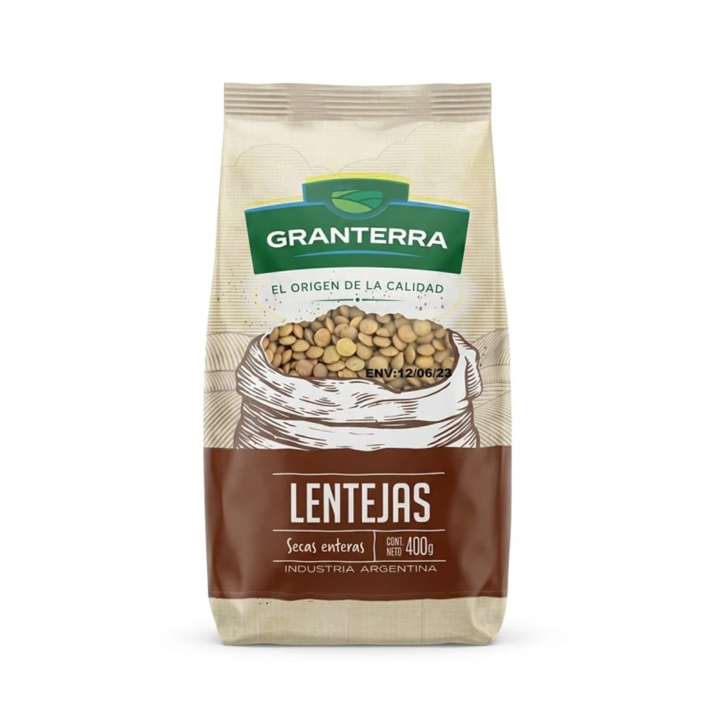 Lenteja Granterra 10x  1 400gr