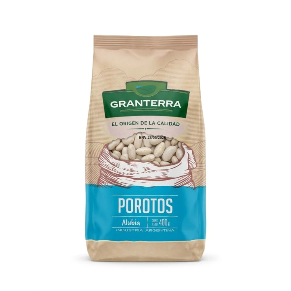 Porotos Granterra 10x  1 400gr Alubia