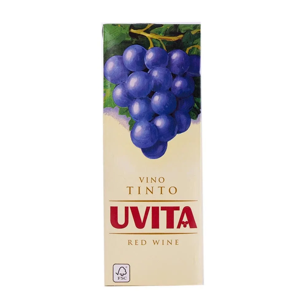 Vino Uvita Tinto 12x  1 U X 1l