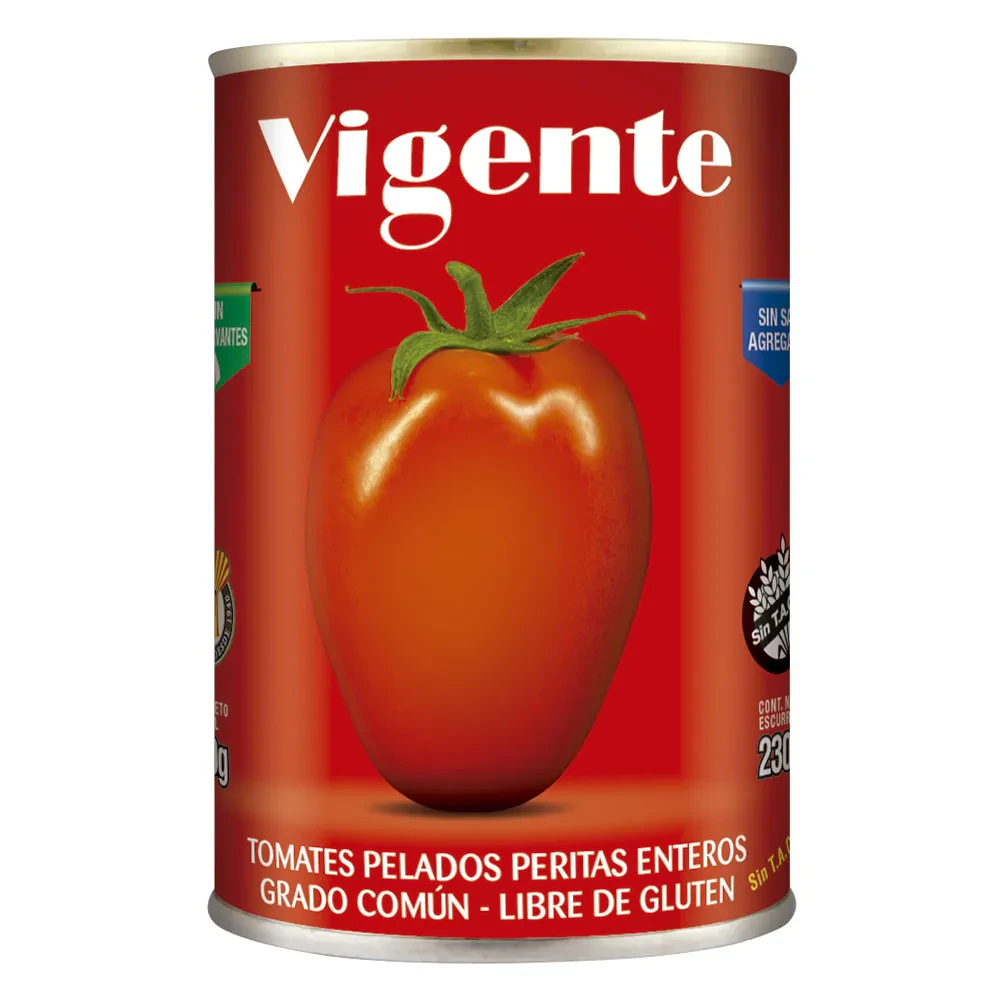 Salsa Vigente X  1 Tomate Perita Latax400gr