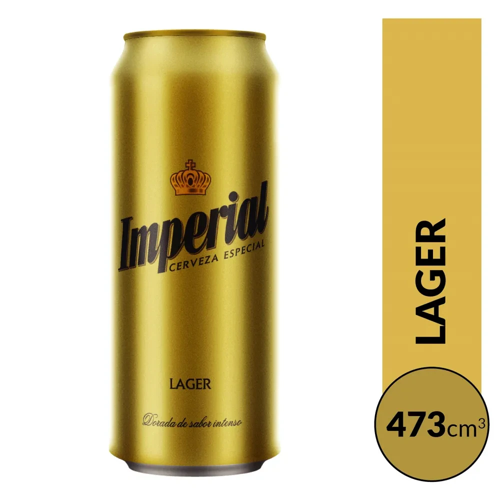 Cerveza Lata Imperial X   Lager 473 X 6 Unid