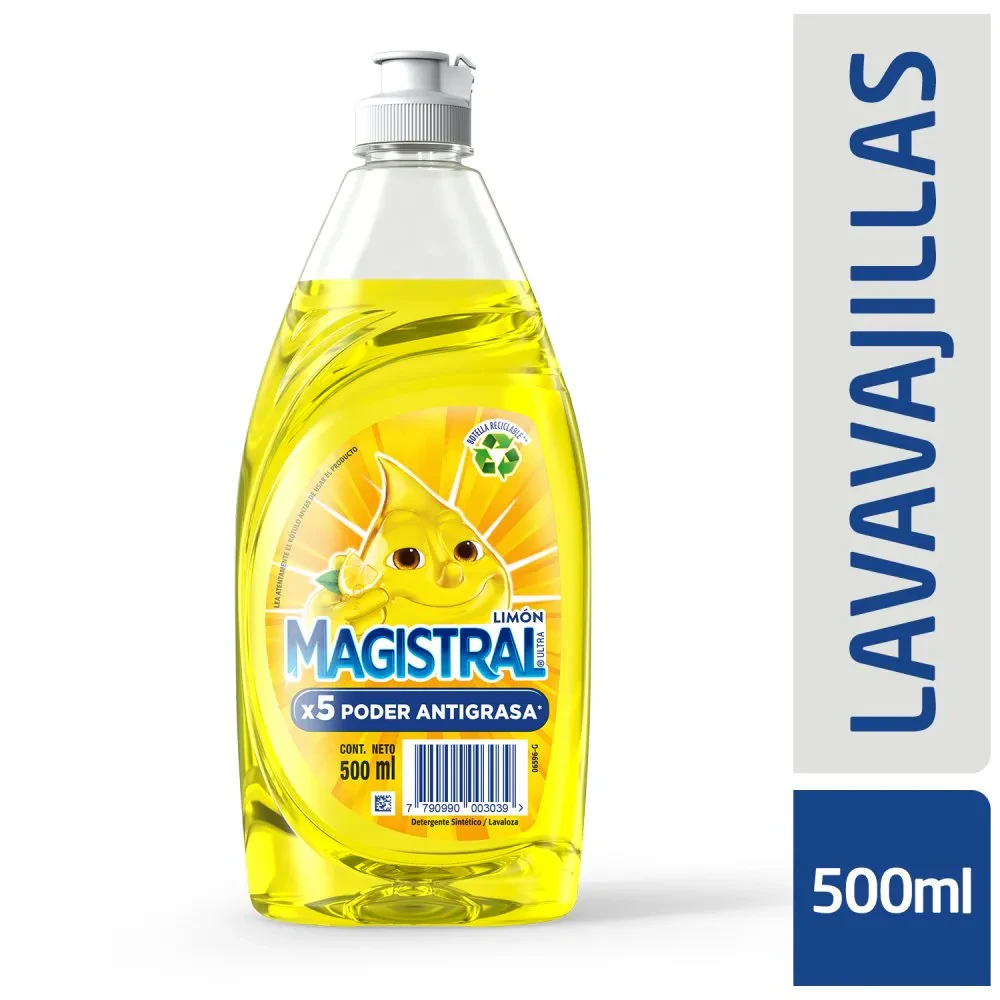 Detergente Magistral X  1 500ml Limon
