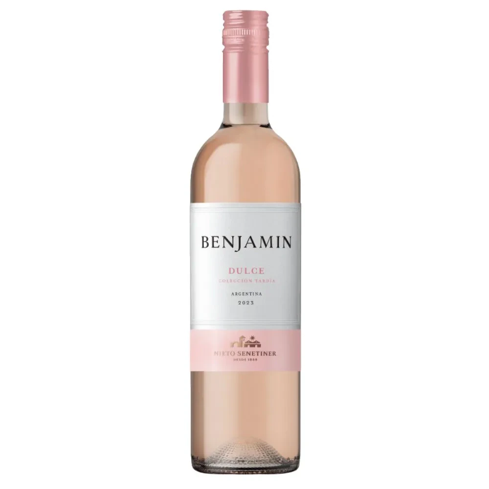 Vino Benjamin X  1 750ml Banco Dulce Etiqueta Rosa