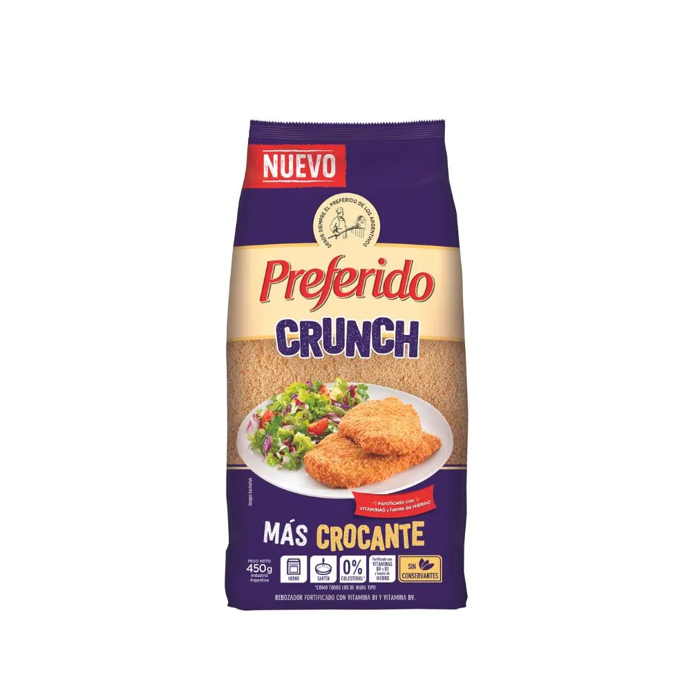 Pan  Rallado Preferido 20x  1 450gr Cruch