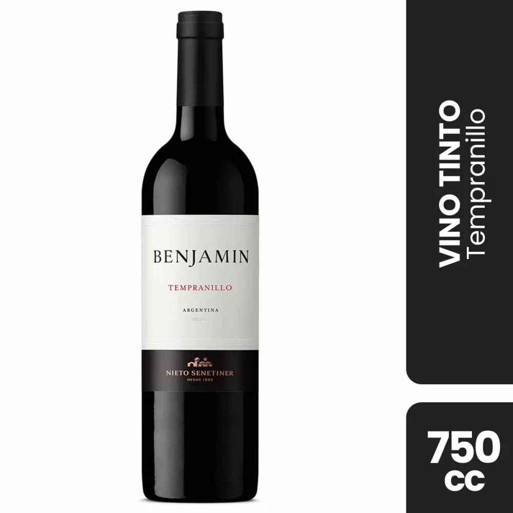 Vino Benjamin 6x  1 750ml Tempranillo