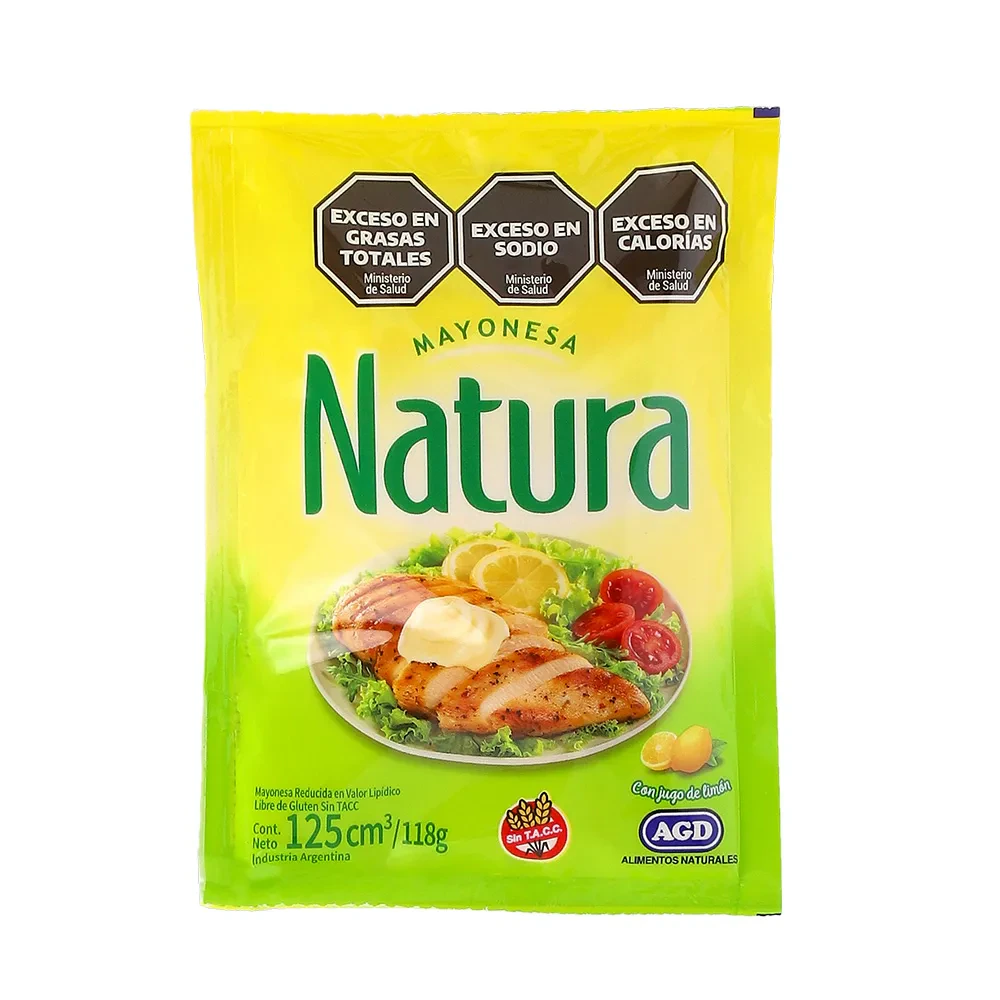 Almacen Natura X    Mayonesa 20 X 1 U X 125 Gr