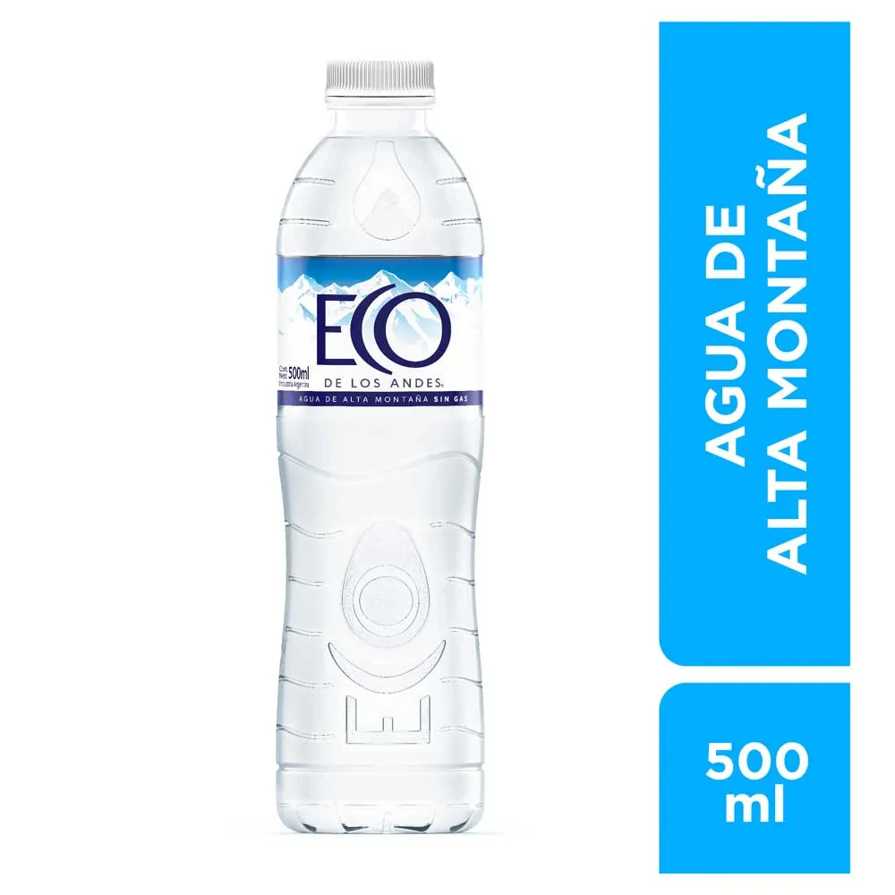 Agua Eco De Los Andes X   500ml X 12