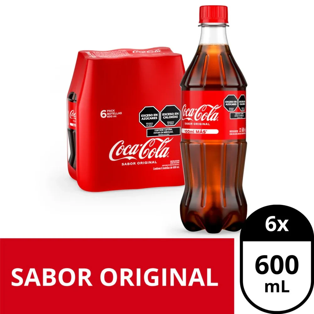 Gaseosa Coca Cola X   500ml X 6