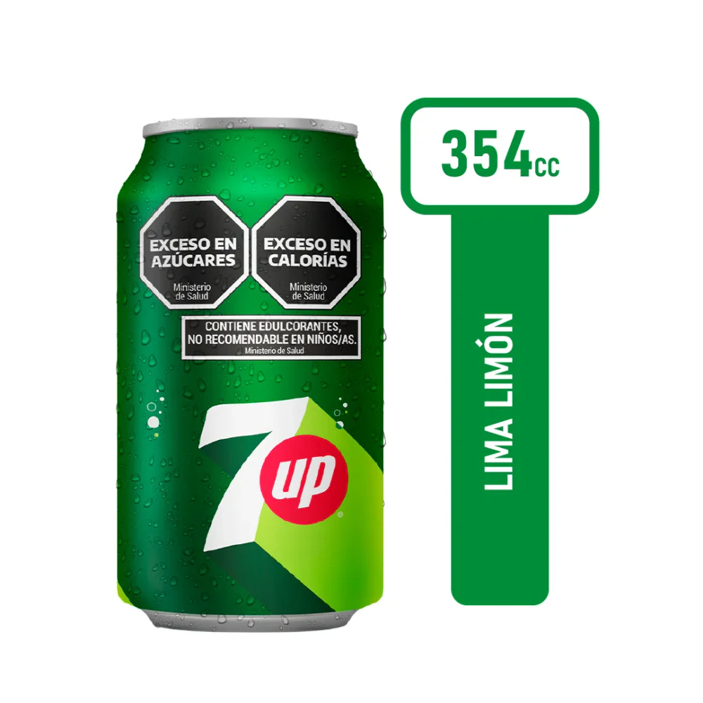Gaseosa Seven Up X   Lata X 6