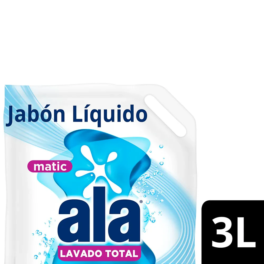 Jabon Liquido Ala X  1 3l Matic