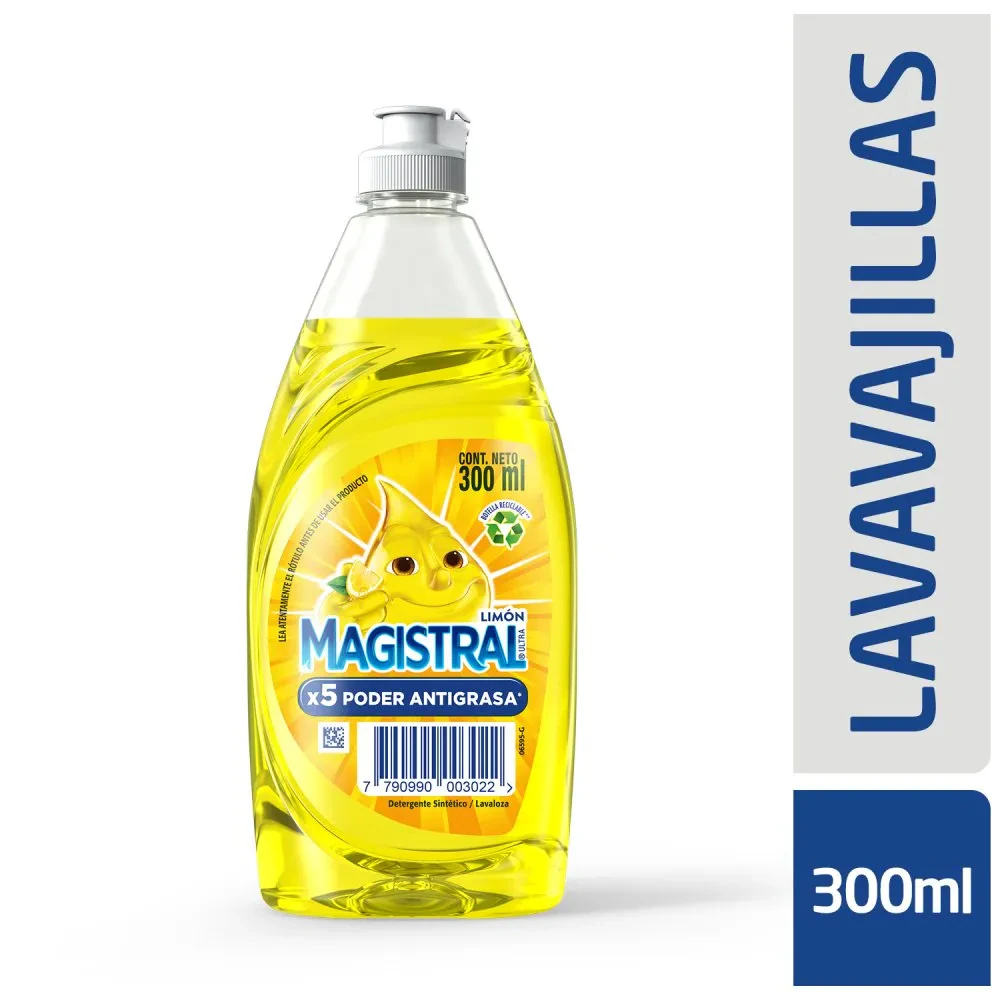 Detergente Magistral X   300gr Limon