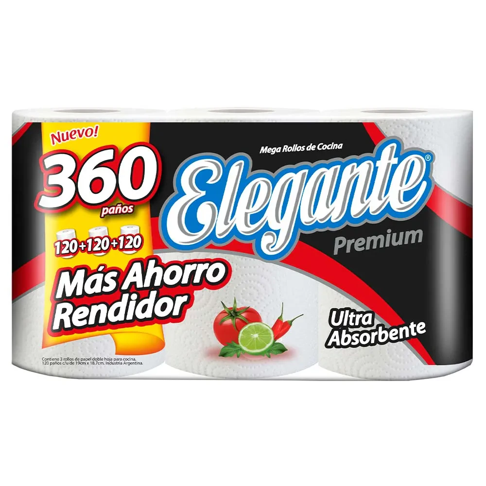 Rollo Elegante 4x  3 120metros  X3uni.