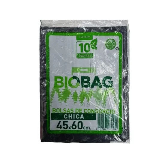 Bolsas Bio Bag Consorcio Chica 45x60cm 100 Ux  10 U
