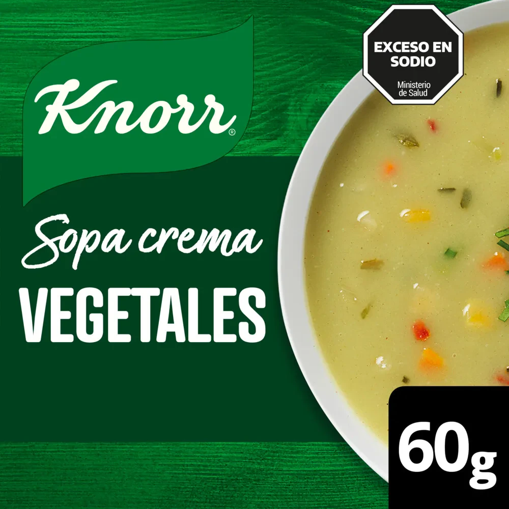 Sopa Crema Knorr X   Vegetales 60g