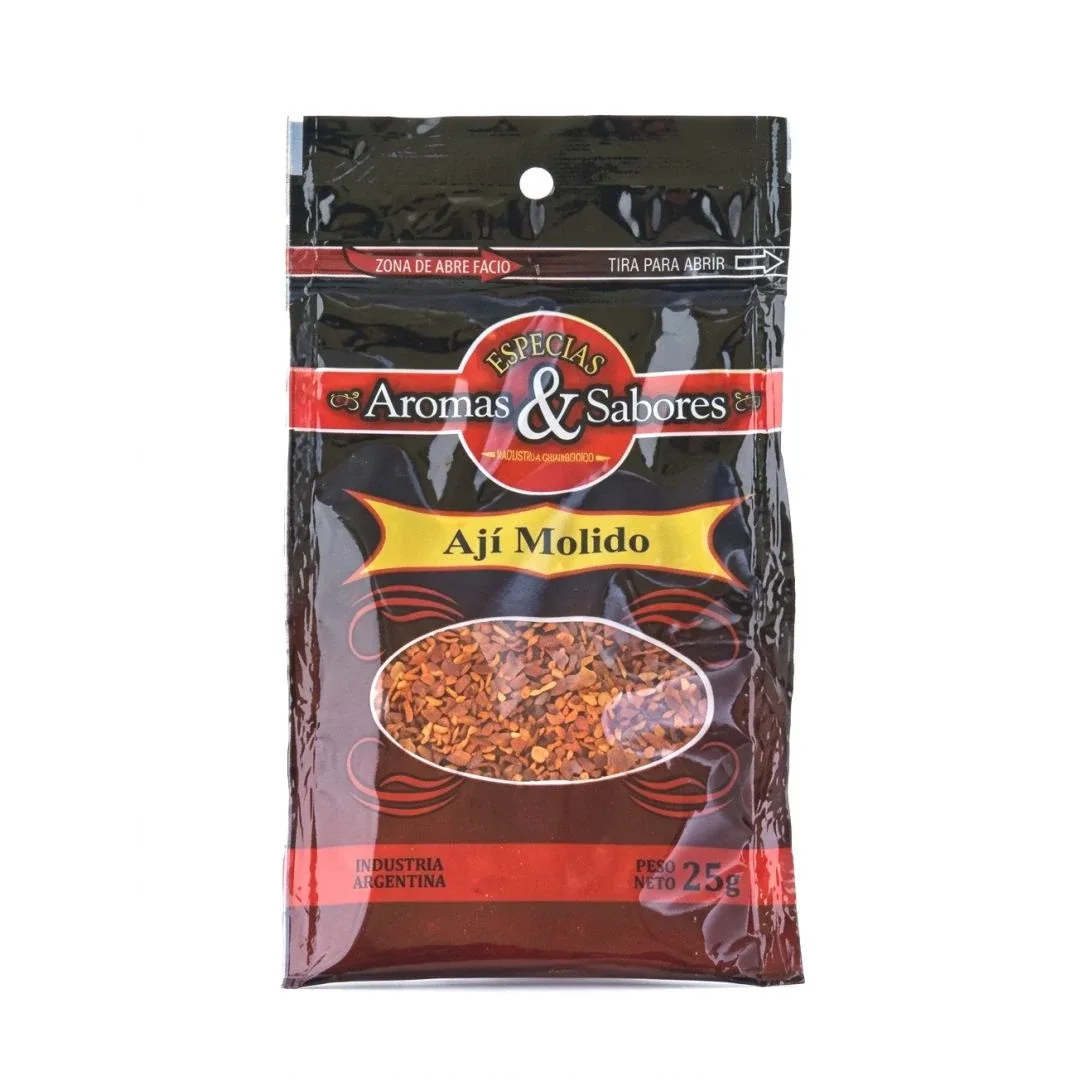 Almacén Condimento Aromas y sabores Aji Molido 25 g