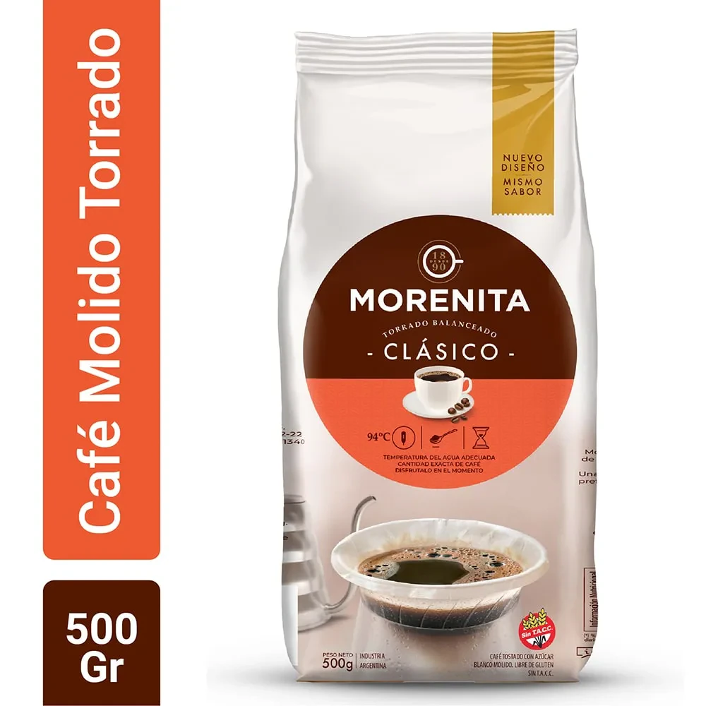 Cafe Molido La Morenita X   500g