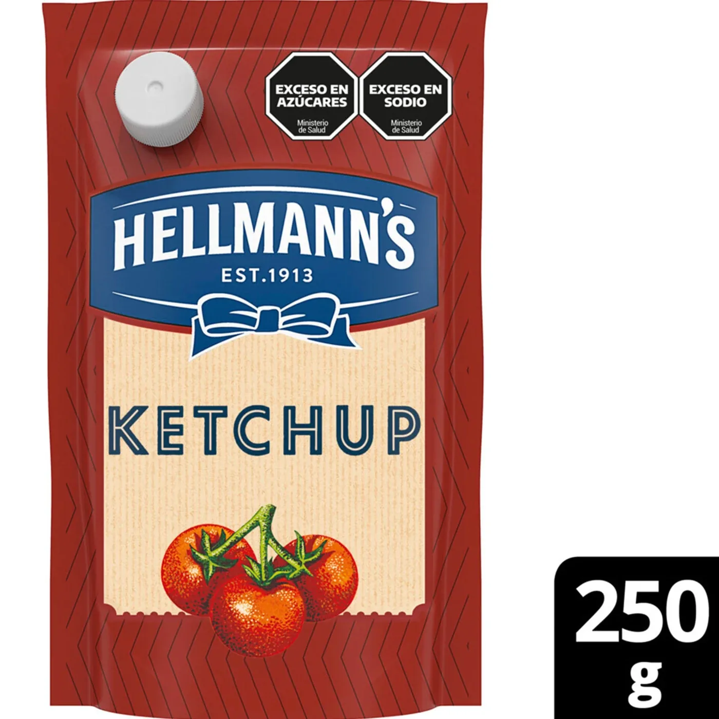 Aderezo ketchup hellmans x   250gr
