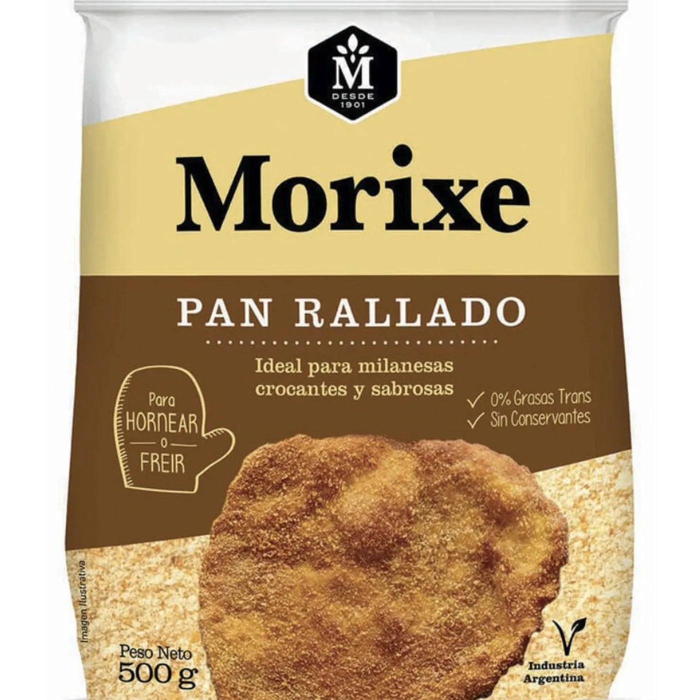 Pan Rallado Morixe X   500g