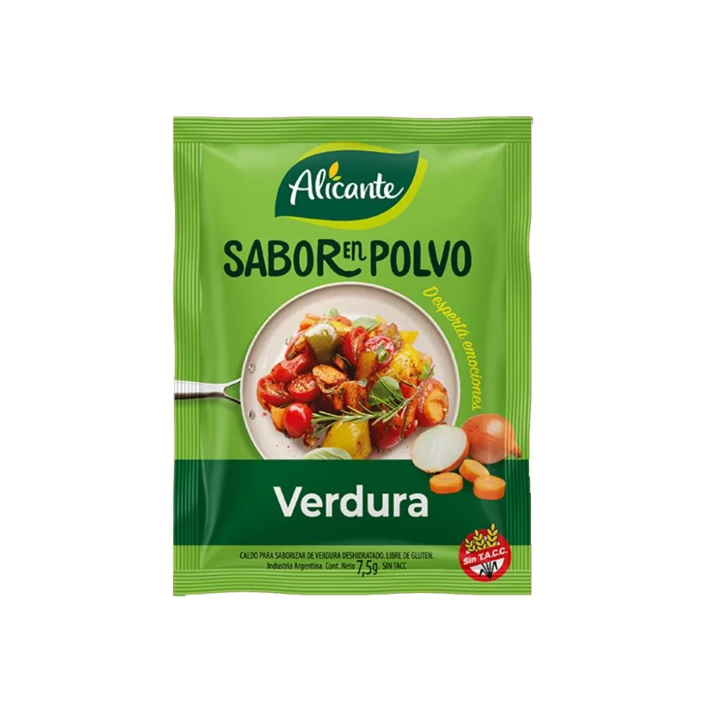 Sabor En Polvo Alicante X   Verdura