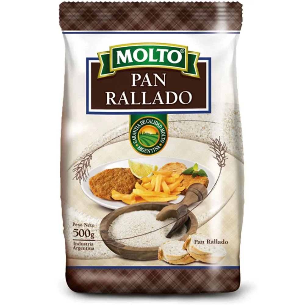 Pan Rallado Molto X   500g