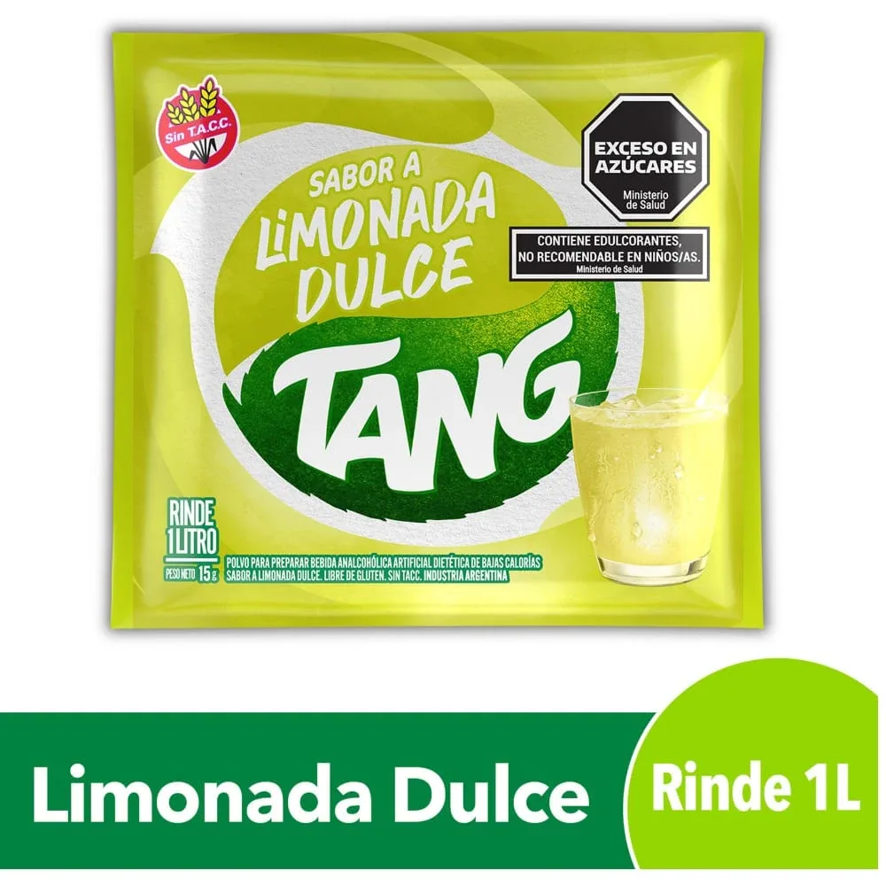 Jugo En Polvo Tang X   Limonada Dulce X20 Sobres