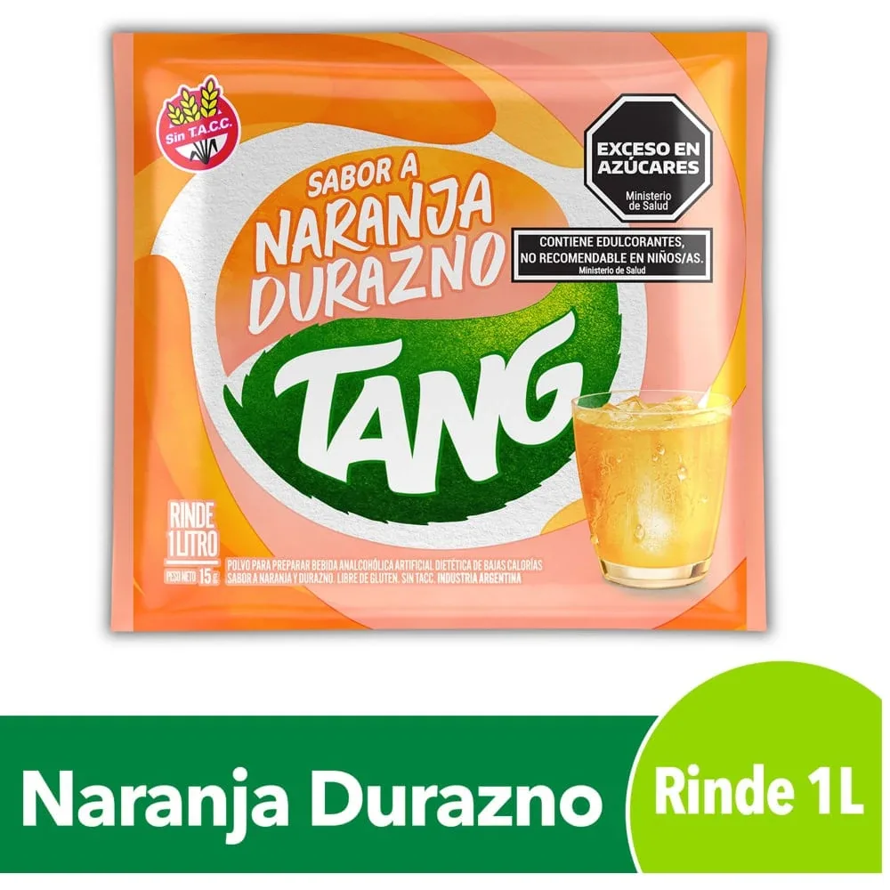 Naranja Durazno Tang 12x  1 20 Sobres X Caja
