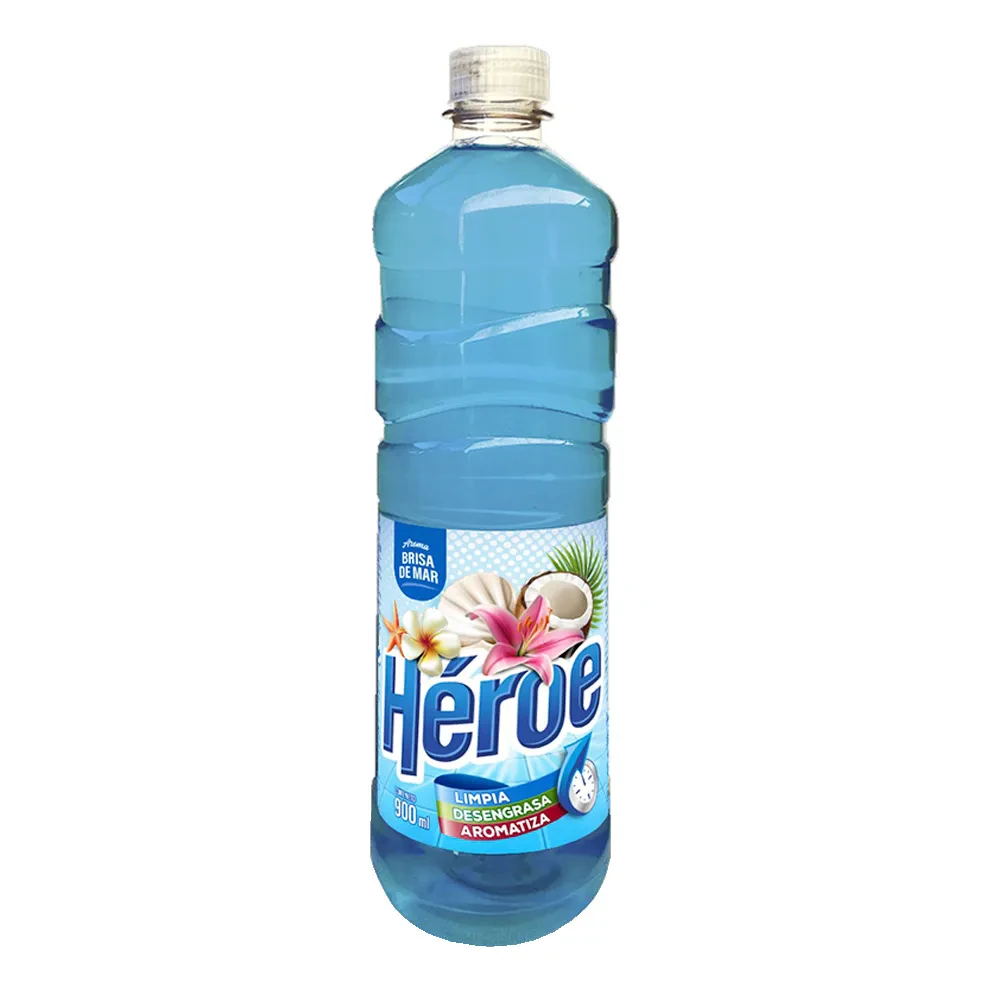 Limpiador Liquido Heroe X   Brisa De Mar 900ml