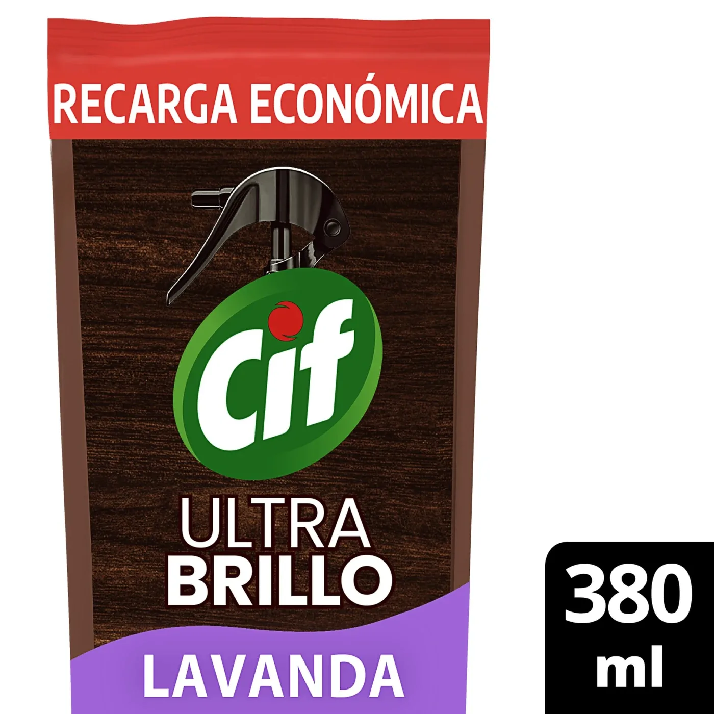 Limpiador Líquido Cif X   Lavanda 380 Ml - Unidad