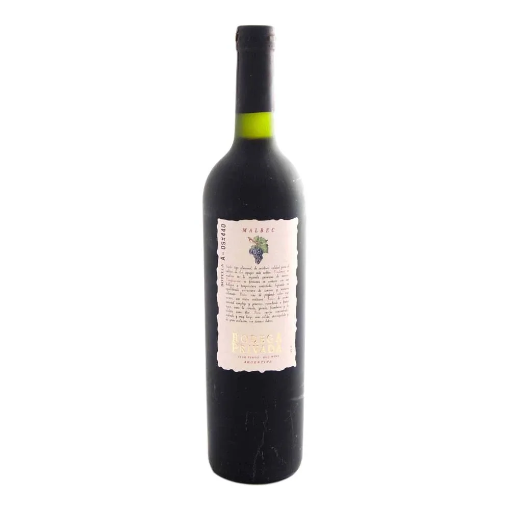 Vino Bodega Privada X   Malbec Tradicional - Unidad
