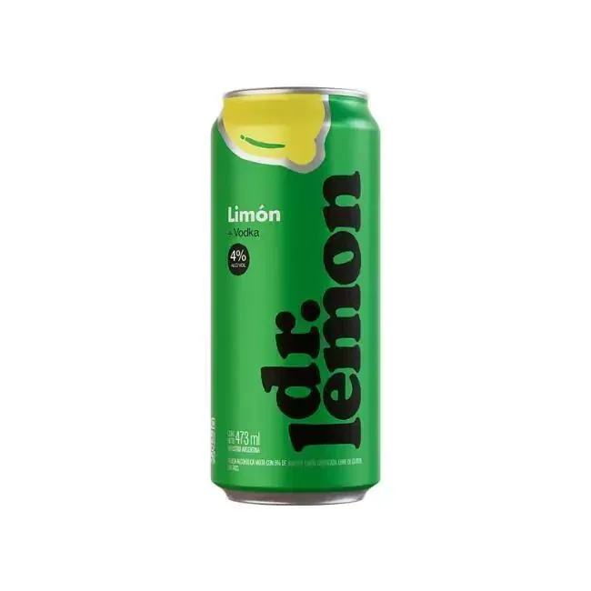 Aperitivo Dr Lemon X   Lata X6 Limon