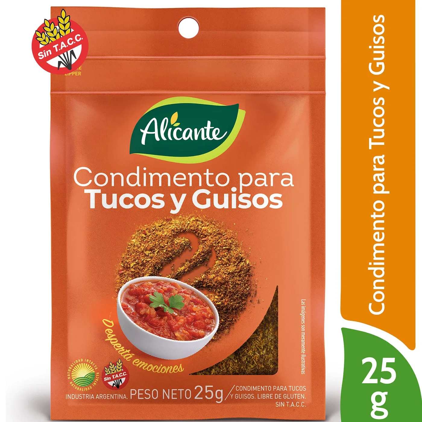 Almacén Condimento Alicante Para Tucos Y Guisos 25 g