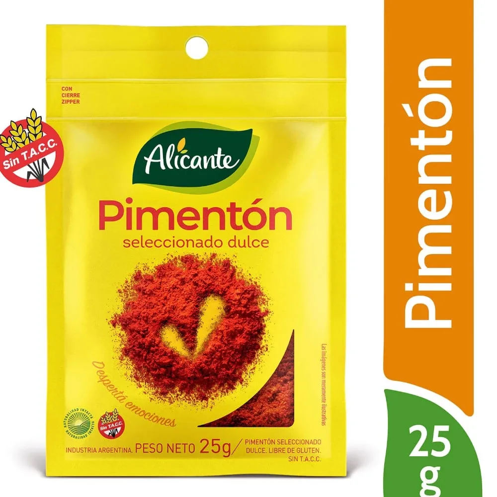 Almacén Condimento Alicante Pimenton Dulce 25 g