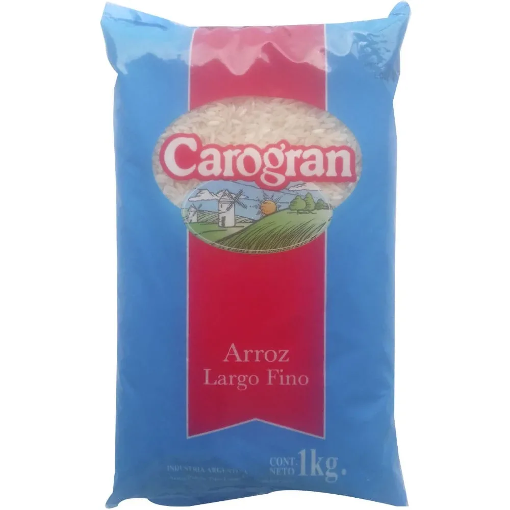 Arroz Carogran 10x   Largo Fino 1kg