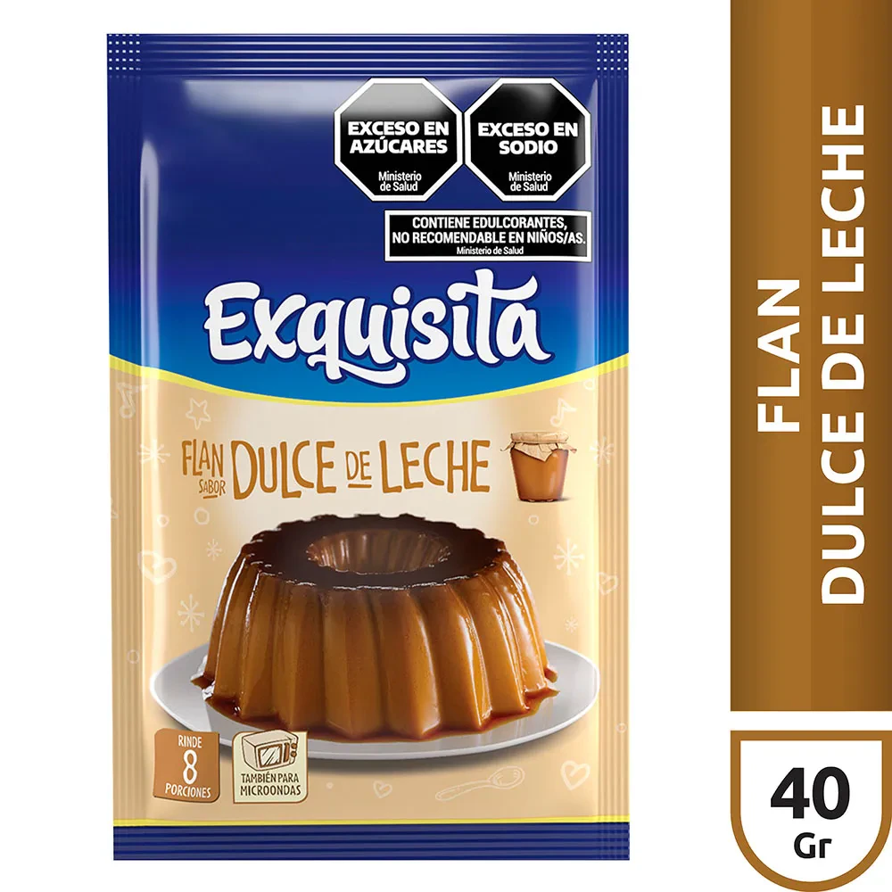 Postre Exquisita X   Flan De Dulce De Leche